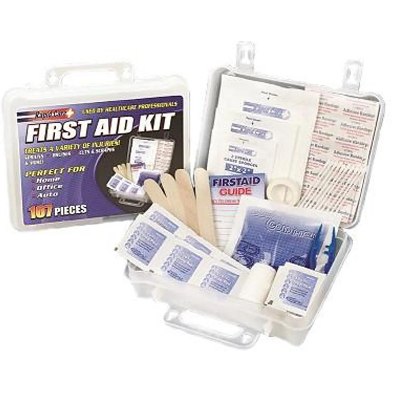 107 Piece First Aid Kit