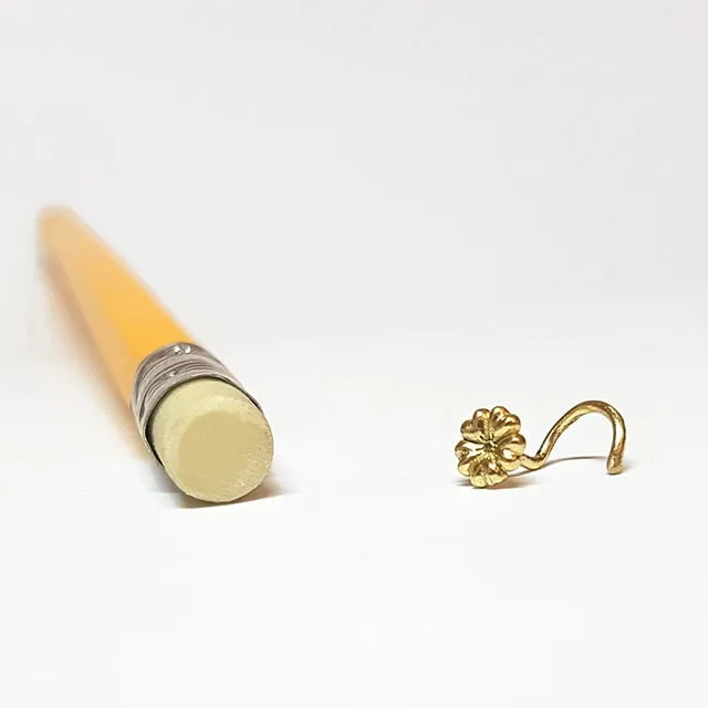 14k Gold Earrings Studs | Queen Of Hearts