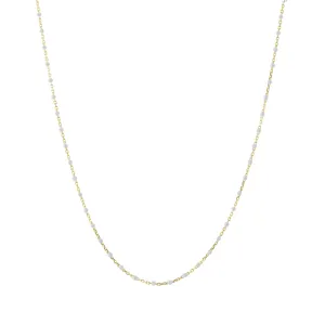 18" Blanc Tiny Dot Chain Necklace