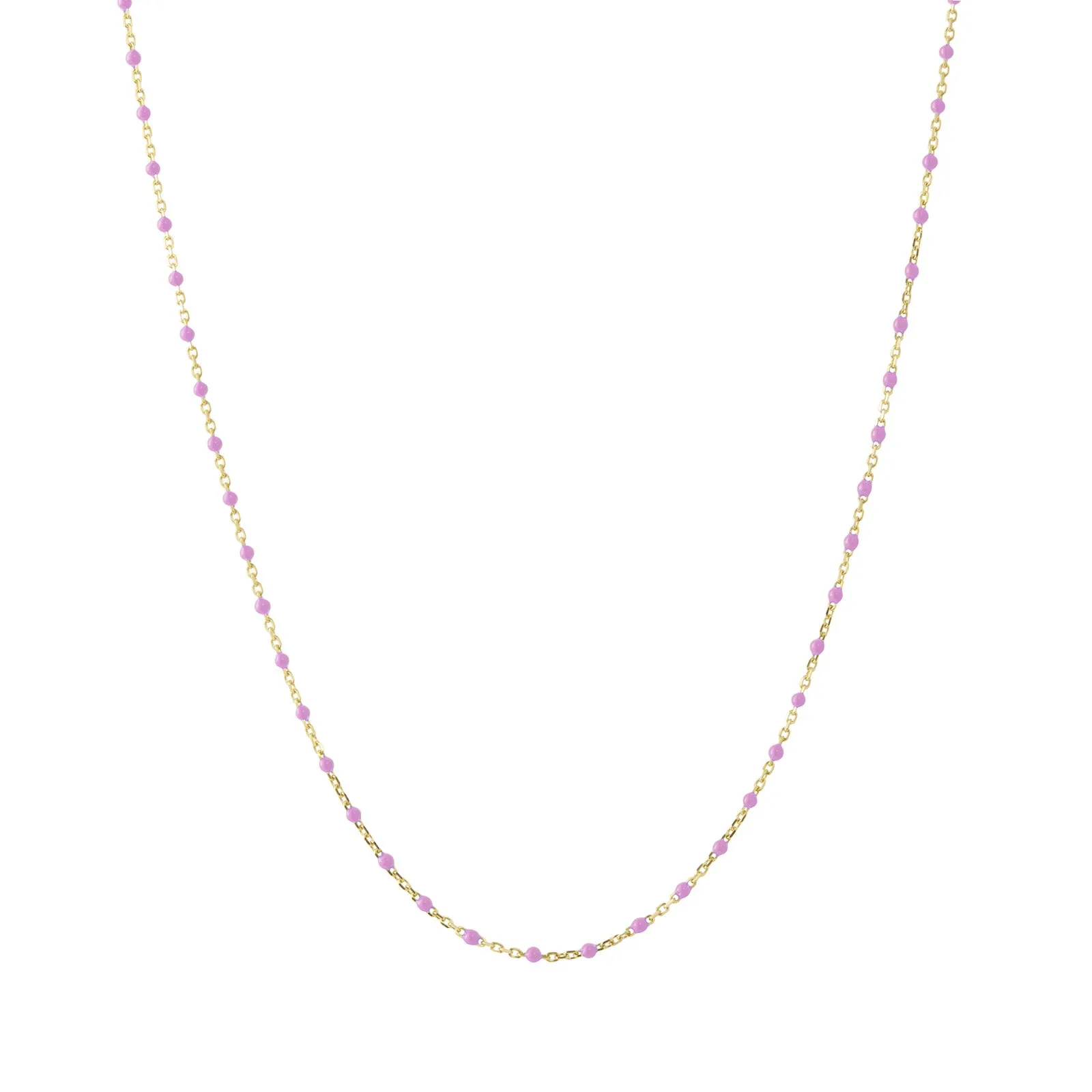 18" Peony Tiny Dot Chain Necklace