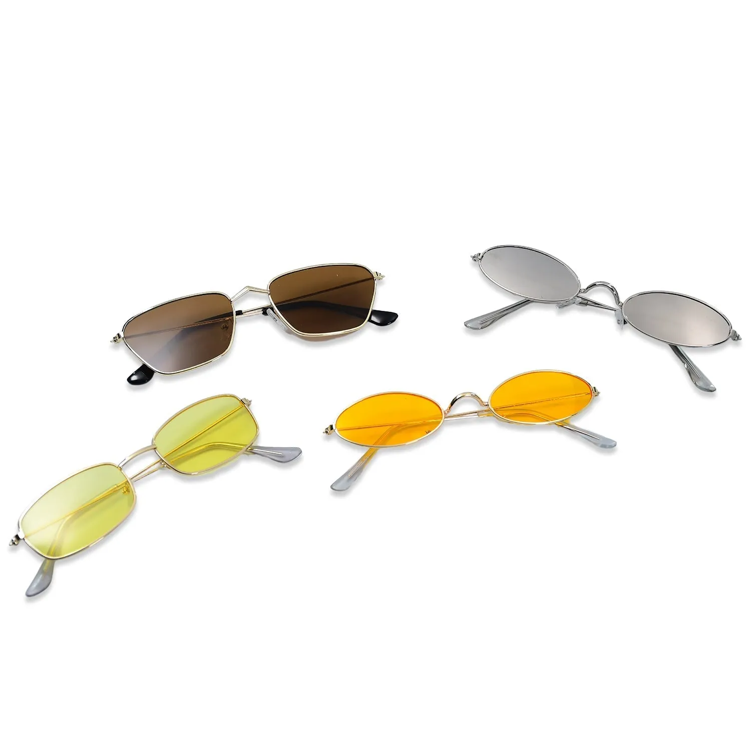 1Pc Mix frame Sunglasses for men and women. Multi color and Different shape and design.