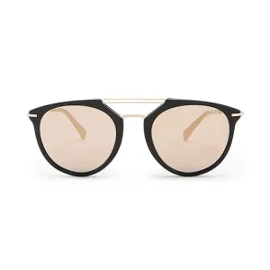 503 Round Sunglasses 53mm - Black