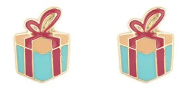 Acrylic Celebration Birthday Stud Earrings