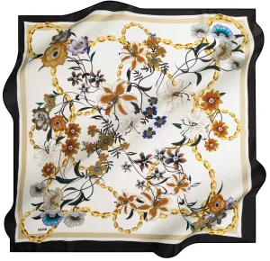 Aker Vintage Glam Silk Scarf Venice No. 12