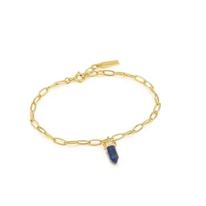 Ania Haie Lapis Point Pendant Bracelet