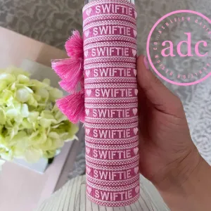 Bracelets |  Kids Swiftie Pink Bracelet | AshleighDesignCo