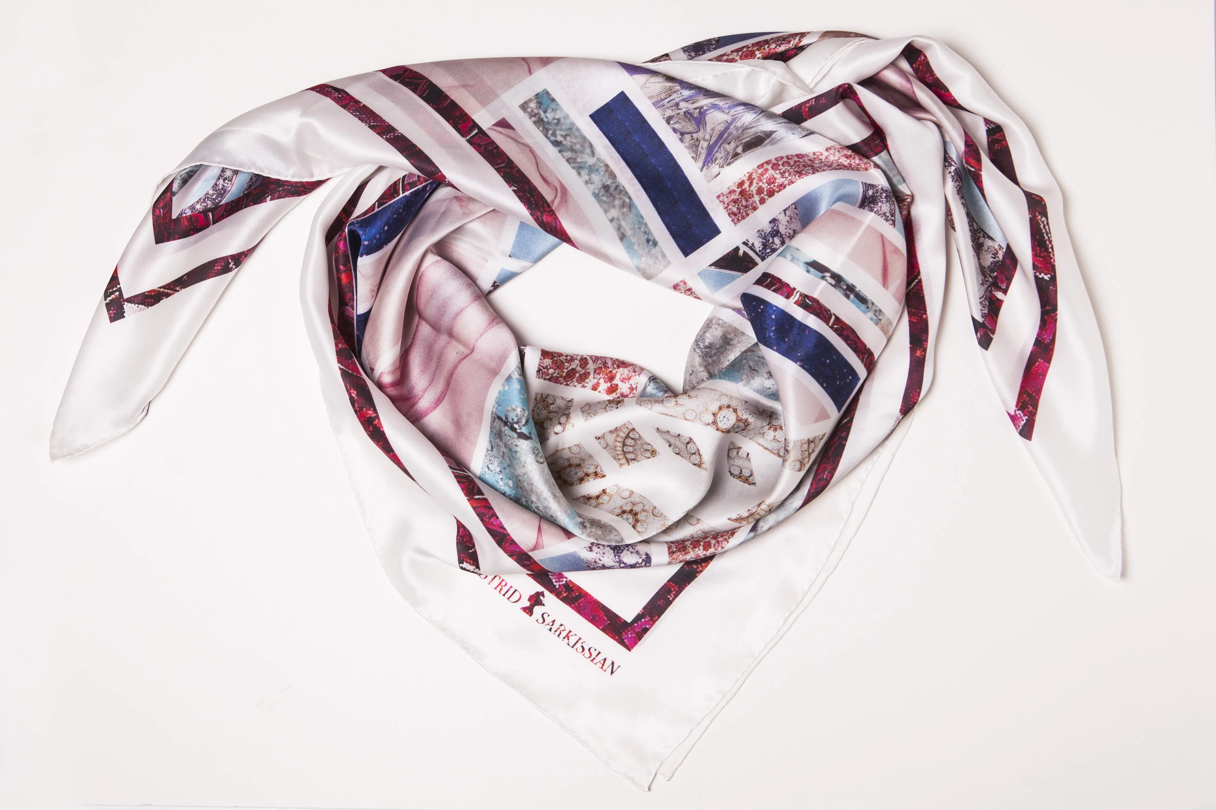 Carrelage Silk Scarf