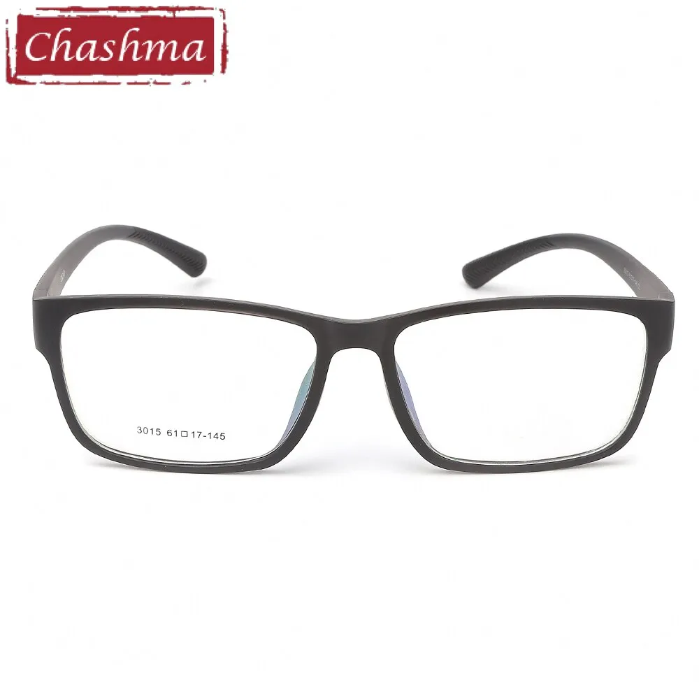 Chashma Men's Full Rim Big Square Tr 90 Titanium Eyeglasses 3015