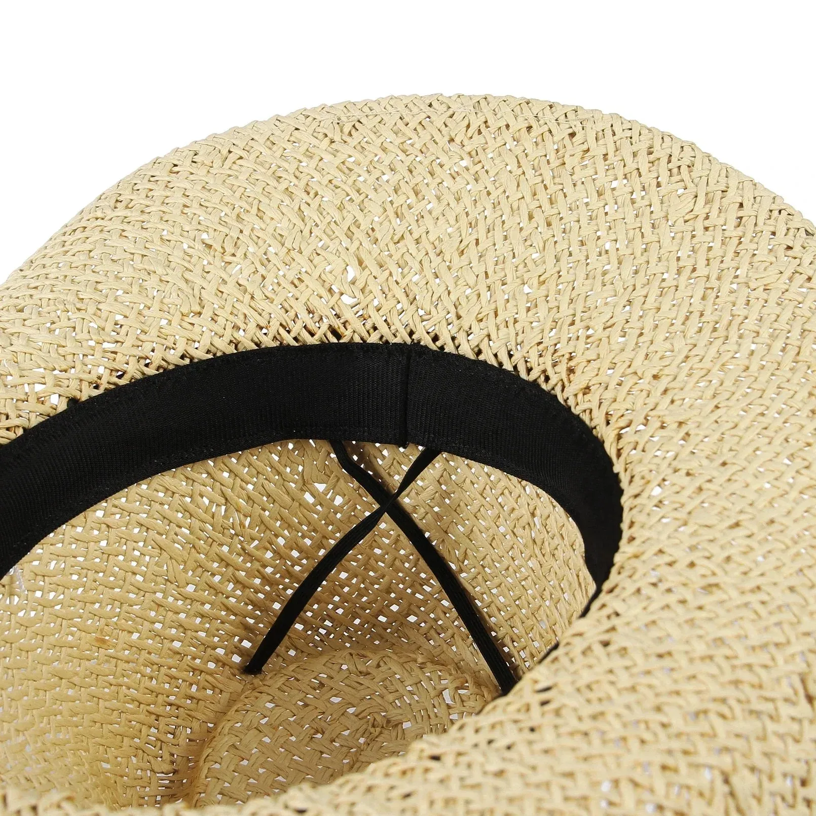 Classic Unisex Cowboy Straw Sun Hat Breathable and Stylish