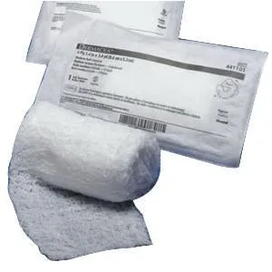 Dermacea Sterile Gauze Fluff Rolls, 4" x 4-1/8 yds.