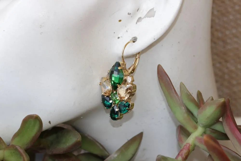 EMERALD CLUSTER PENDANT