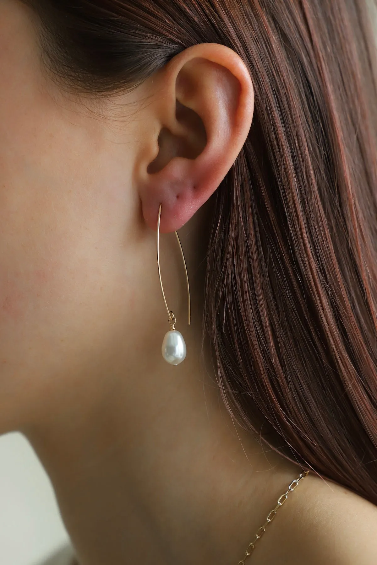 FRESHWATER PEARL DROP EARRINGS