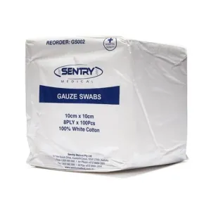 Gauze Swabs 10CM X 10CM (100pcs)