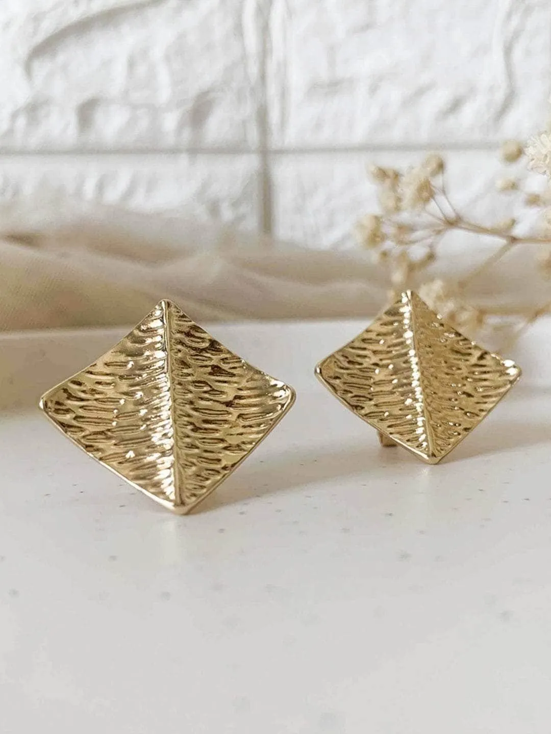 Golden Prism Earrings