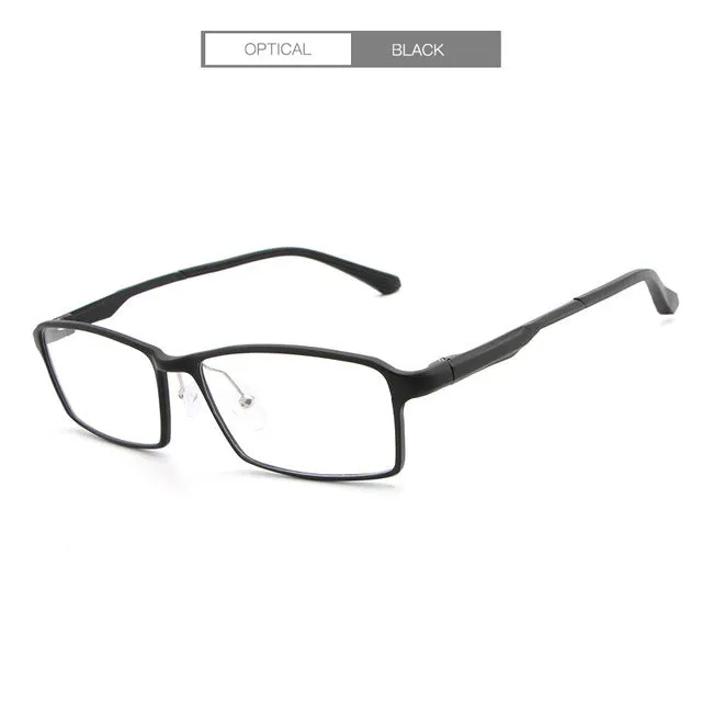 Hdcrafter Tr90 17G Lightweight Glasses Frame Hyperopia Eyeglasses Frames Reading Titaniun L-P6287