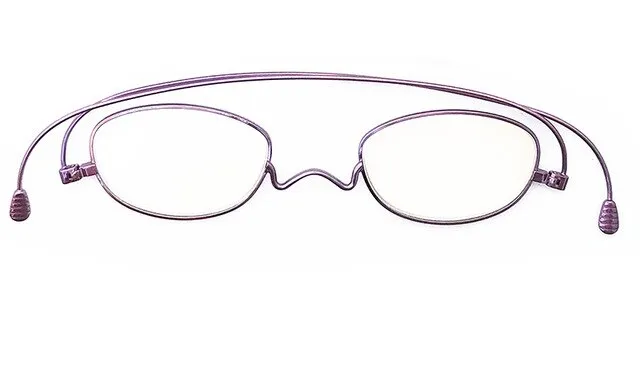 Meeshow Unisex Full Rim Oval Titanium Reading Glasses 0390