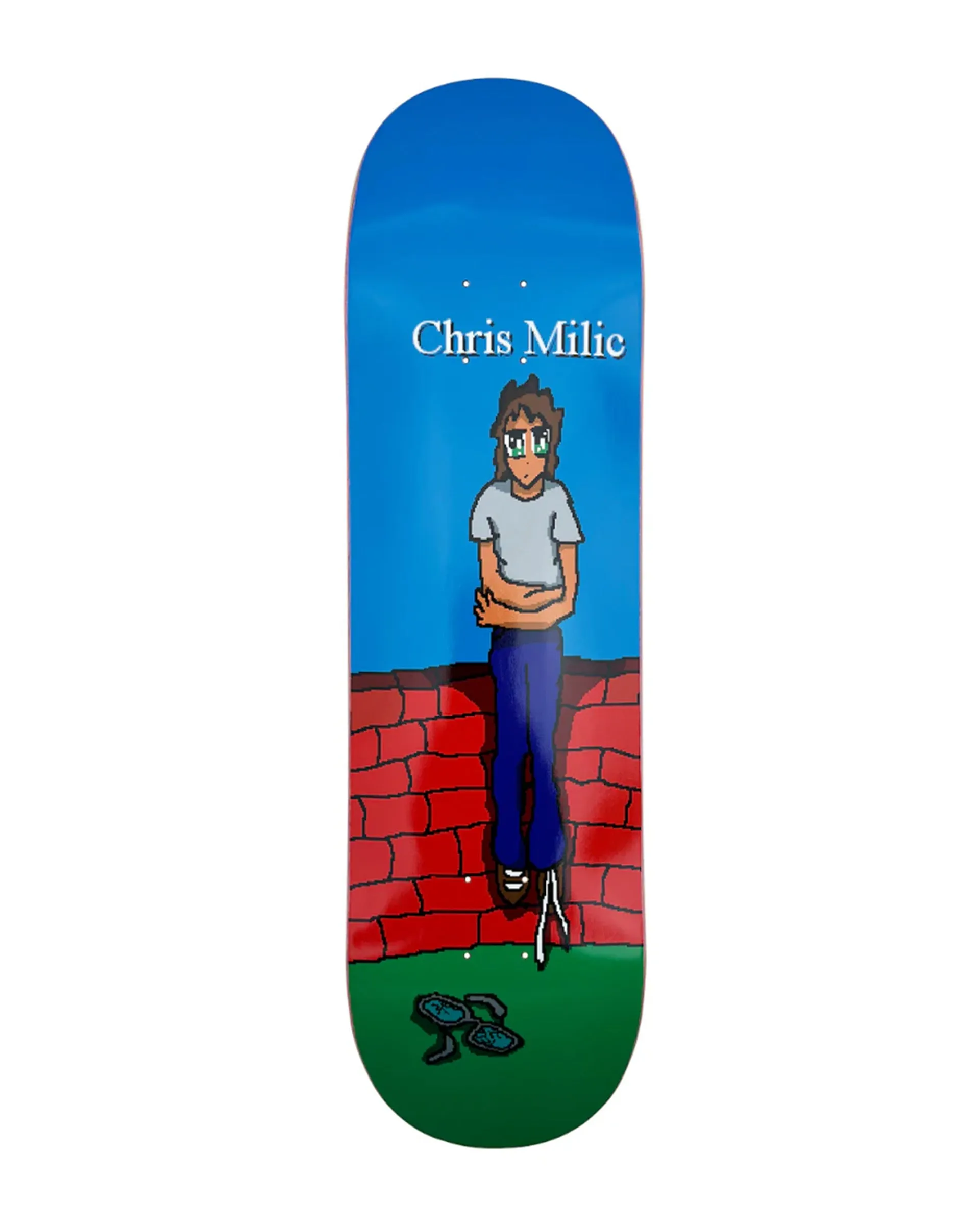 Milic Broken Glasses 8.38" Deck