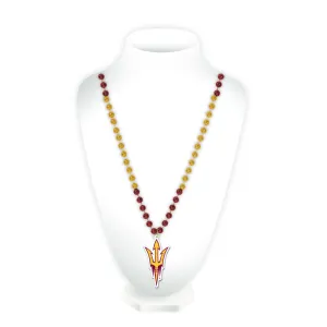 NCAA Arizona State Sun Devils Rico Medallion Bead Necklace