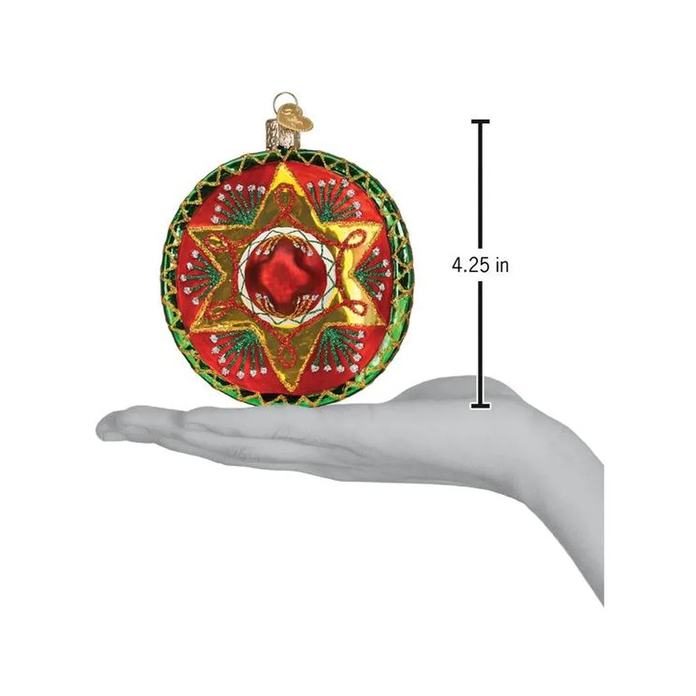 Old World Christmas Sombrero Ornament