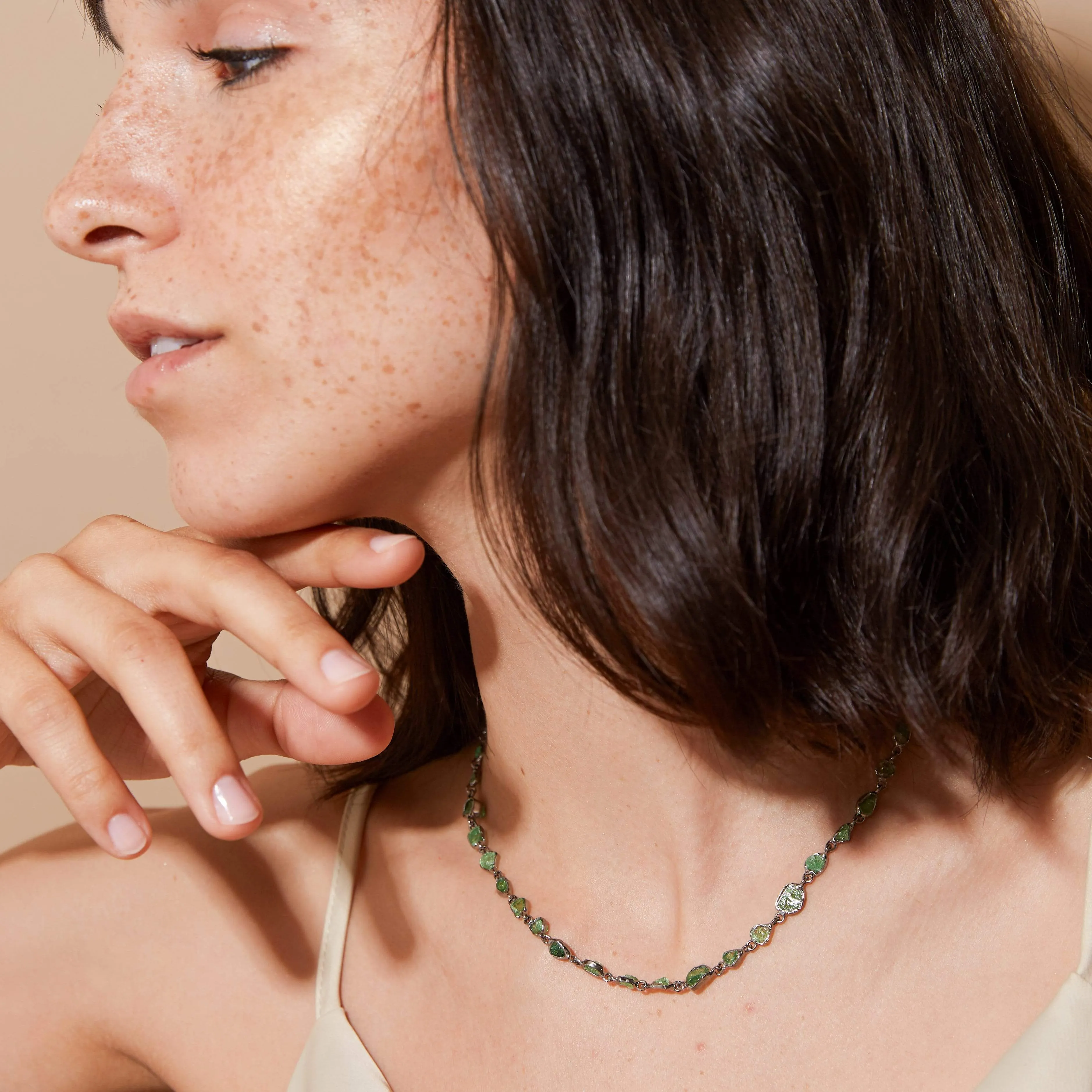 Orphic Tsavorite Necklace