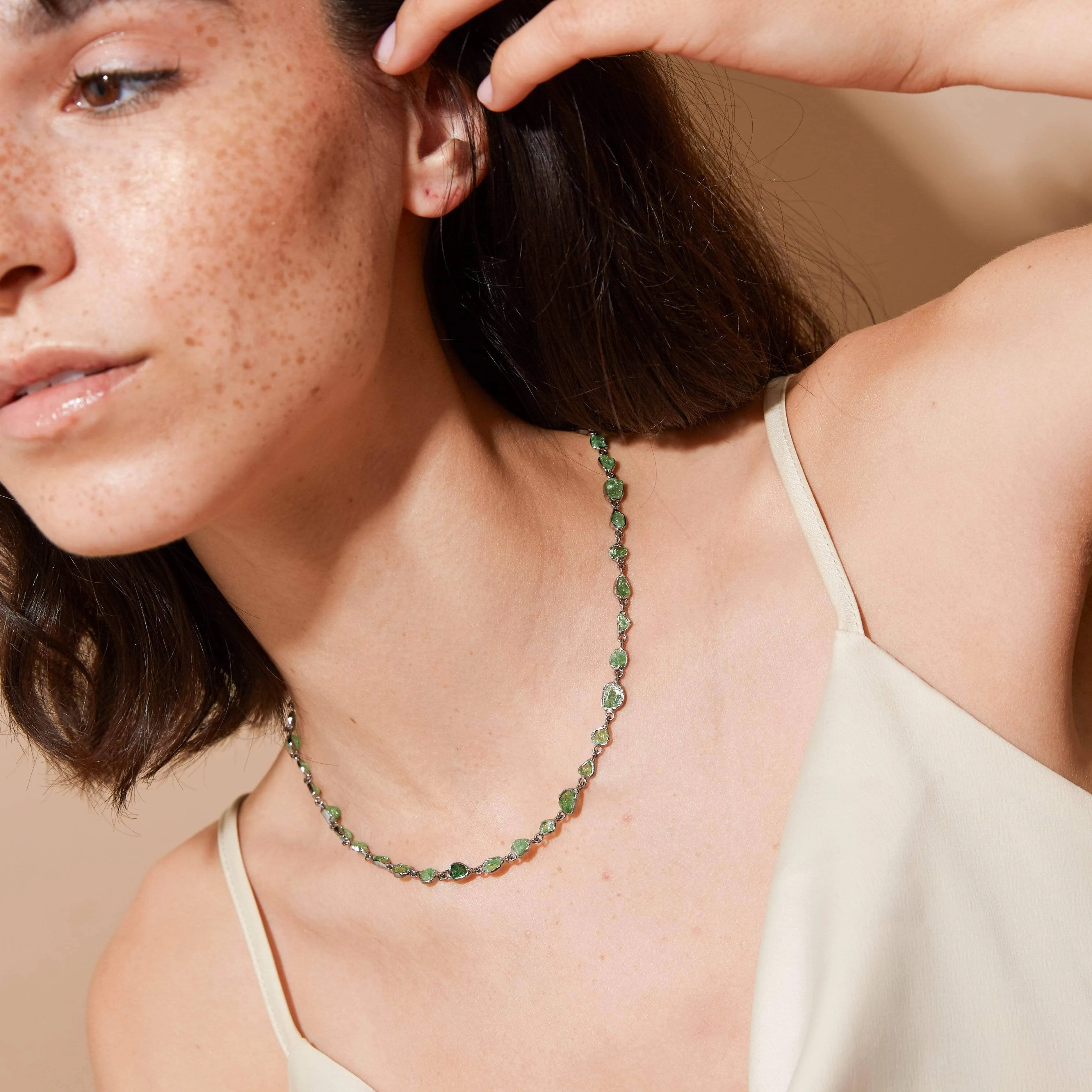 Orphic Tsavorite Necklace