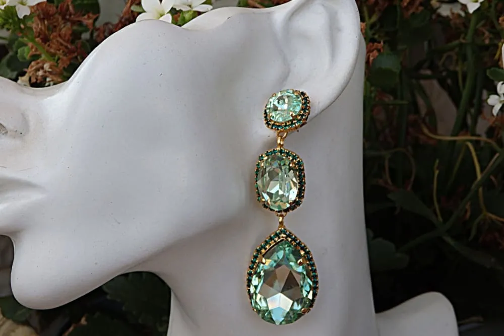 Peridot Rebeka earrings