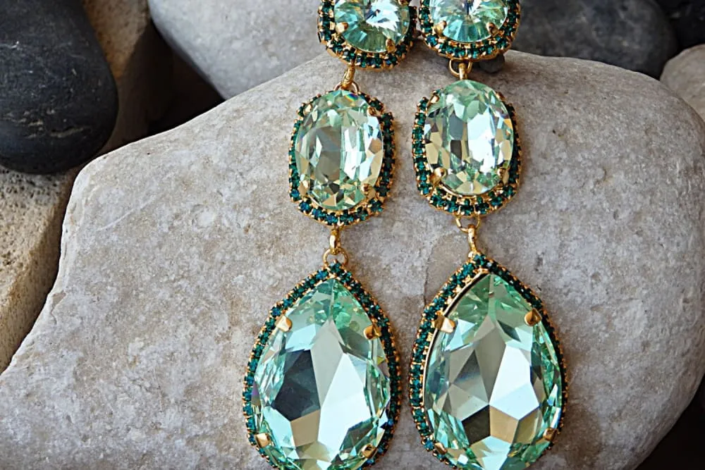 Peridot Rebeka earrings