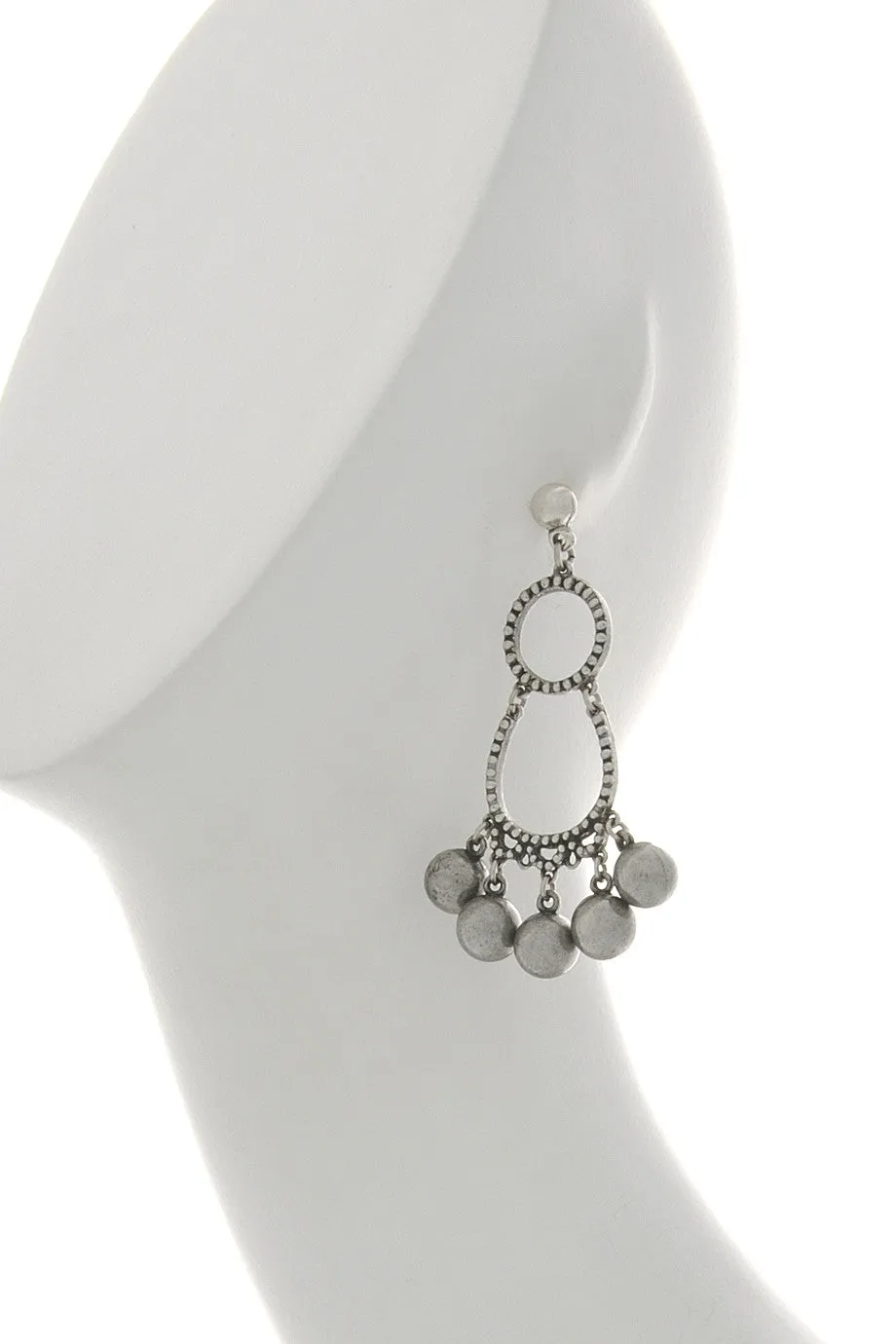 PHILIP AUDIBERT JUNIVIA Silver Beads Earrings