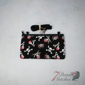 Pirate Skulls Simple Crossbody