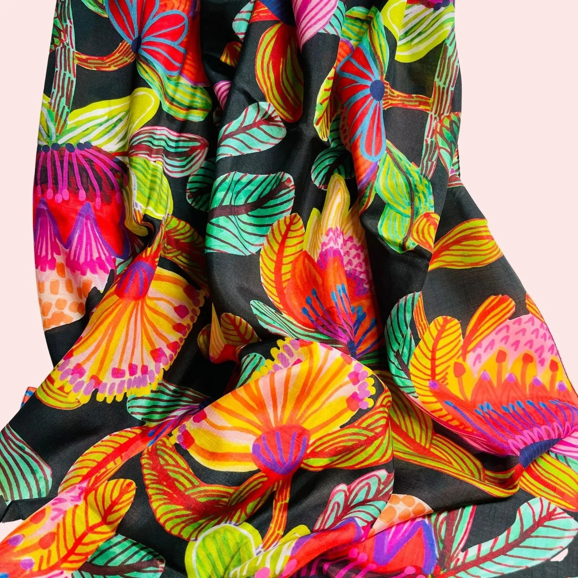 Protea Australis Silk Scarf