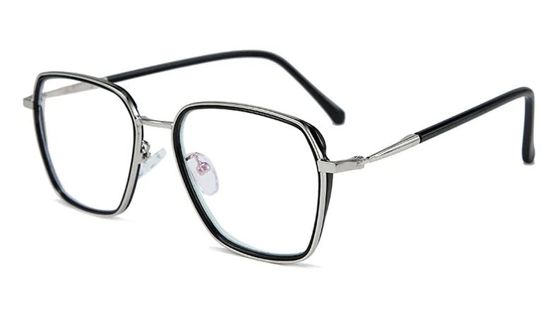 Ralferty Women's Full Rim Big Square Tr 90 Eyeglasses D16024