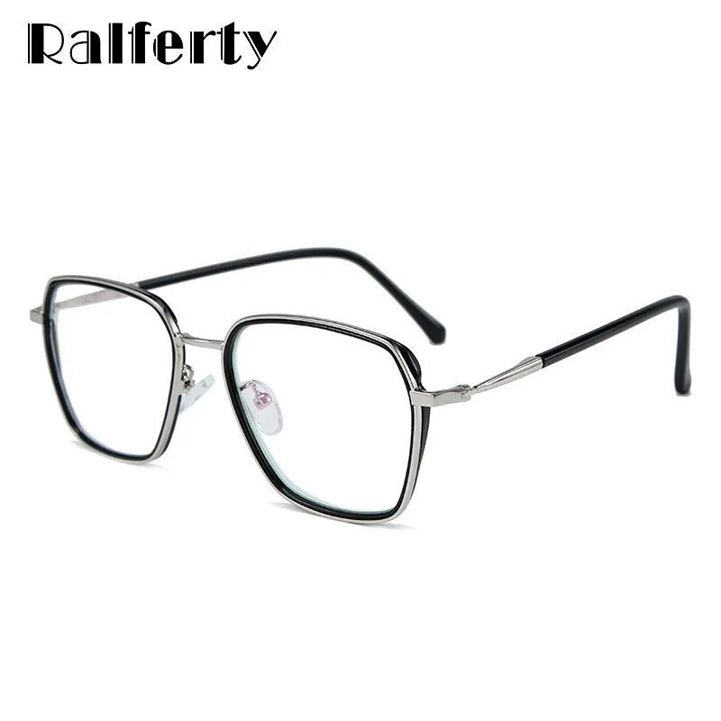 Ralferty Women's Full Rim Big Square Tr 90 Eyeglasses D16024