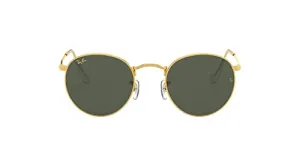 Rayban Round Metal Legend Gold-G-15 Green 47