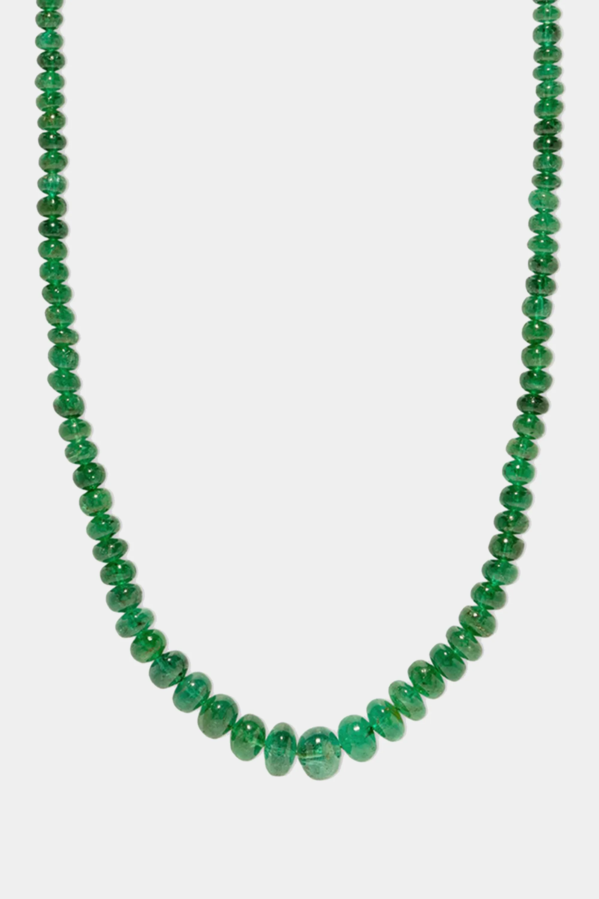 Rich Bead Necklace, Emerald