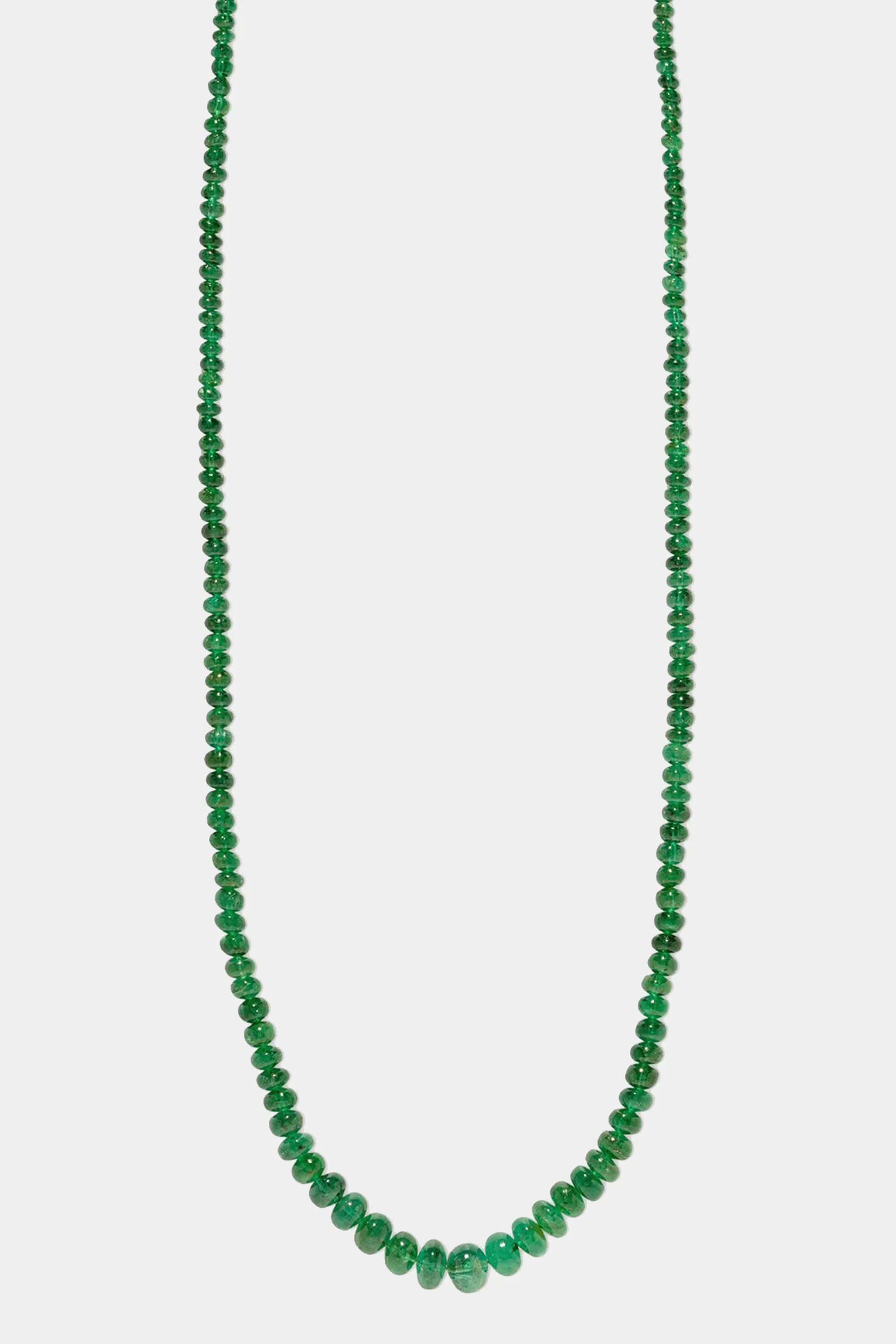 Rich Bead Necklace, Emerald