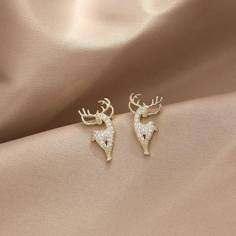 Small Exquisite Korean Earrings Cold Style