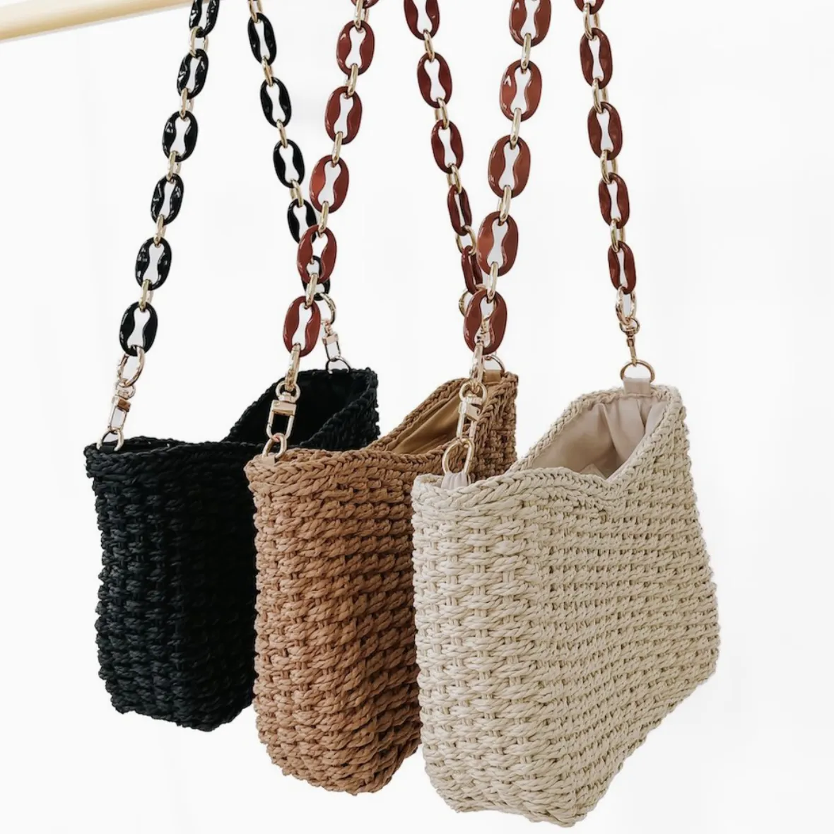 Staycation Straw Shoulder / Crossbody Bag