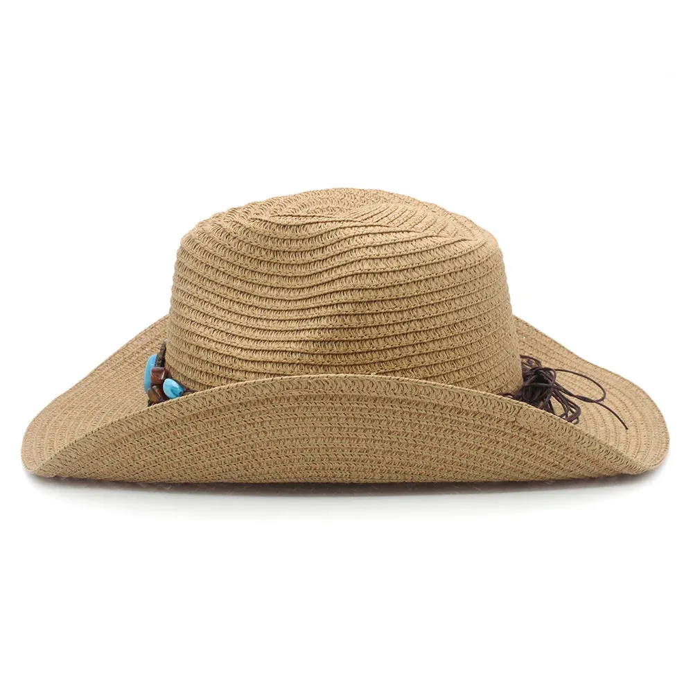 Summer Staple Lightweight Straw Cowboy Hat