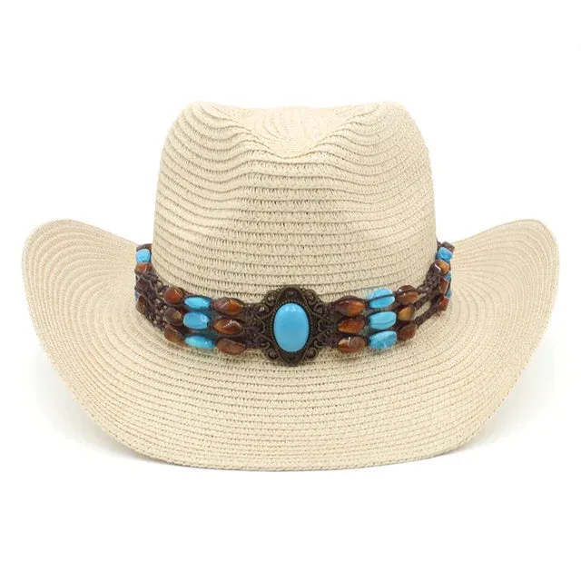 Summer Staple Lightweight Straw Cowboy Hat