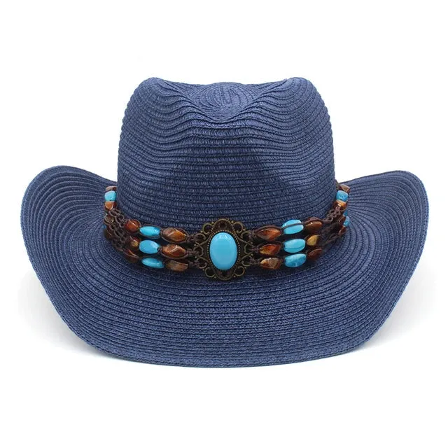 Summer Staple Lightweight Straw Cowboy Hat