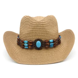 Summer Staple Lightweight Straw Cowboy Hat