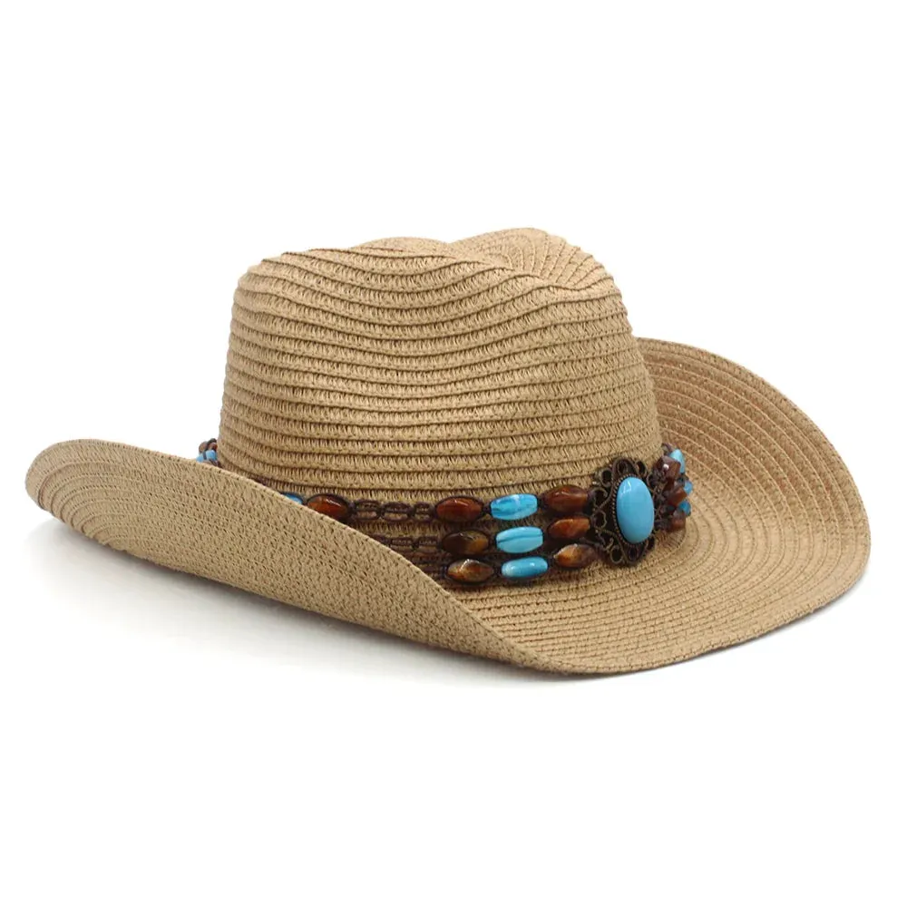 Summer Staple Lightweight Straw Cowboy Hat