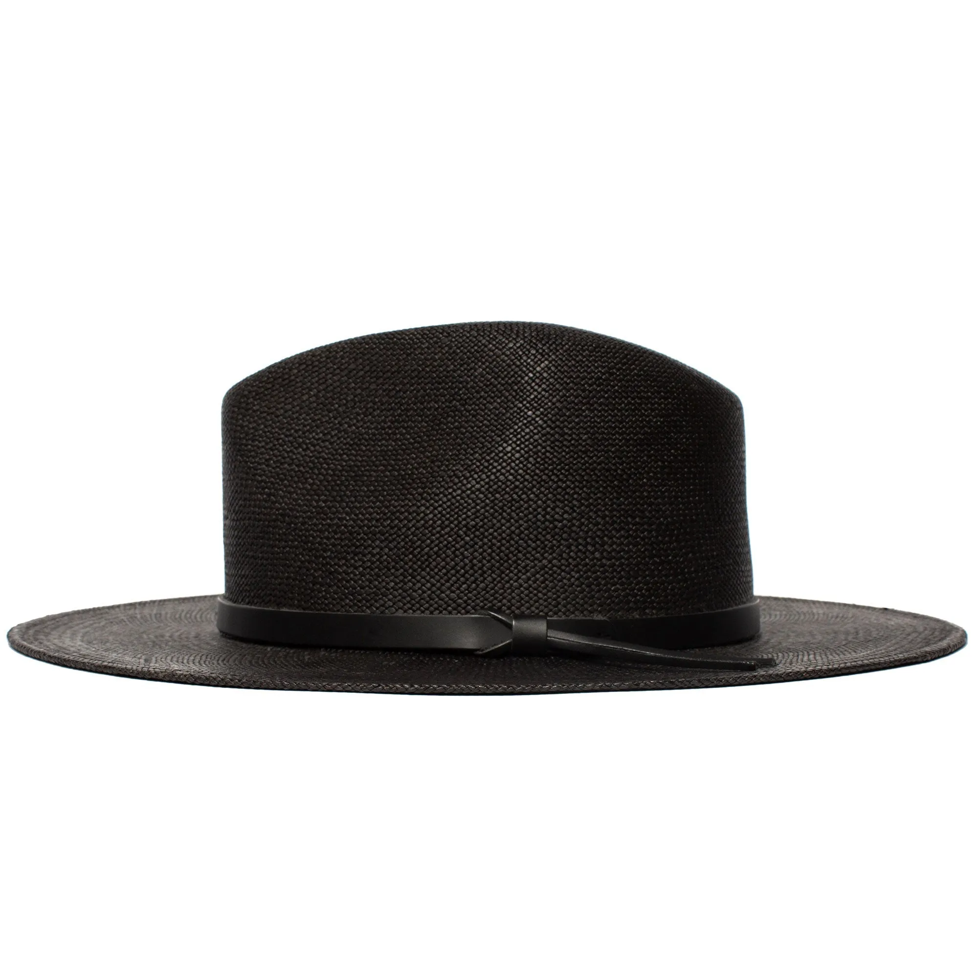 Summer Straw Fedora Hat-Natural