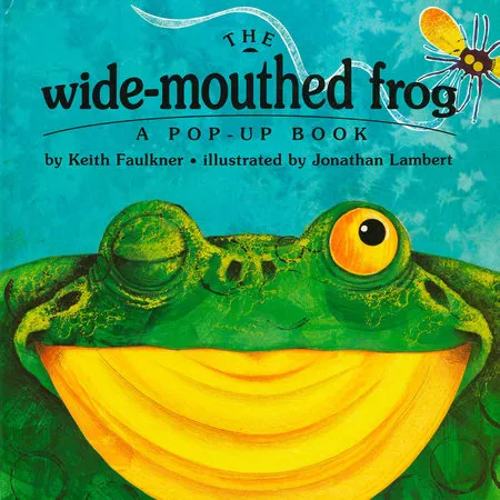 The Wide Mouthed Frog Hardcover Book