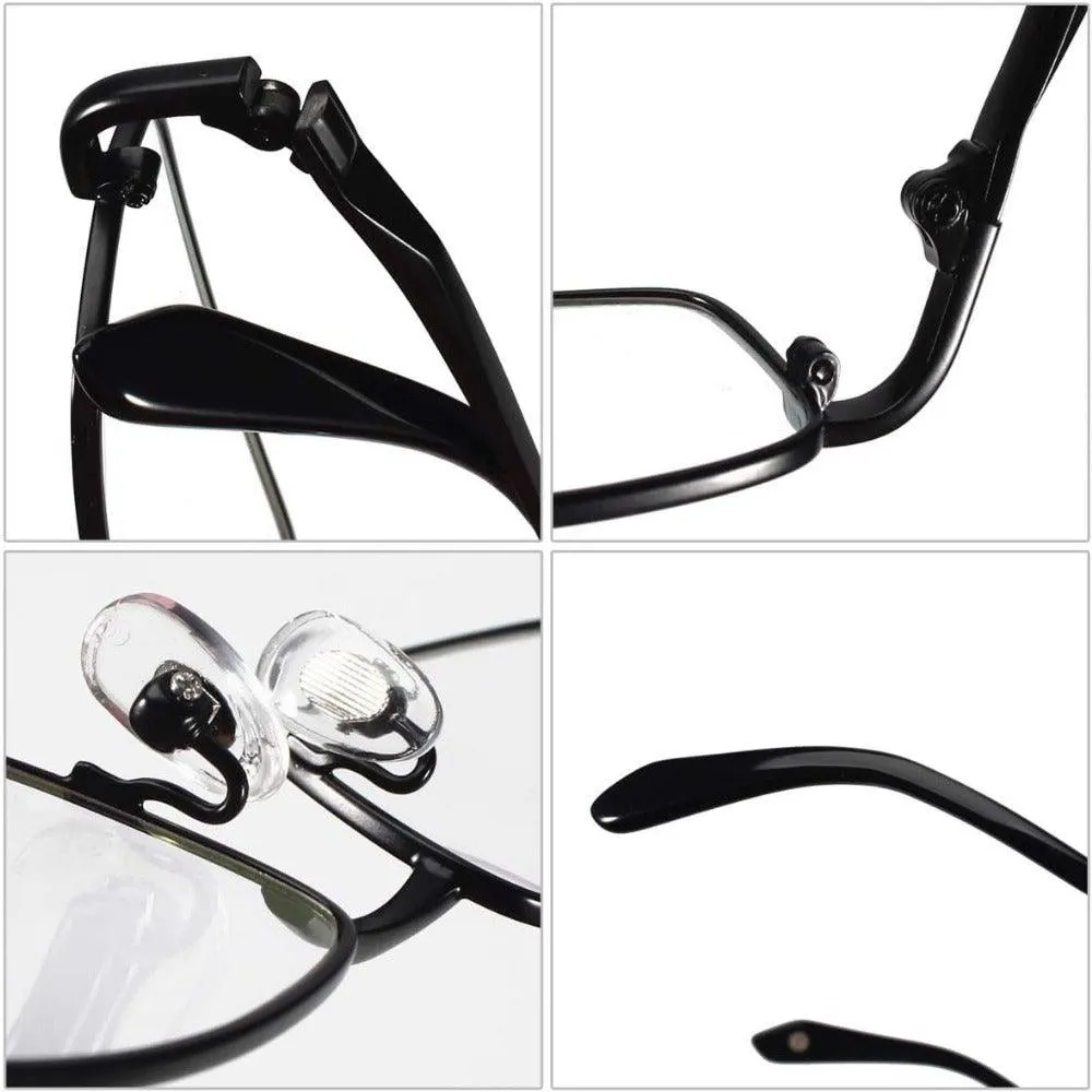 Titanium Rectangle Eyeglasses for Men - Model A9867