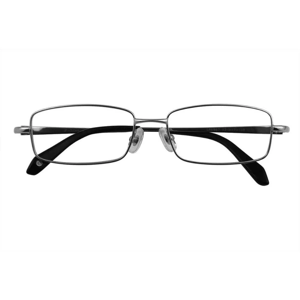 Titanium Rectangle Eyeglasses for Men - Model A9867