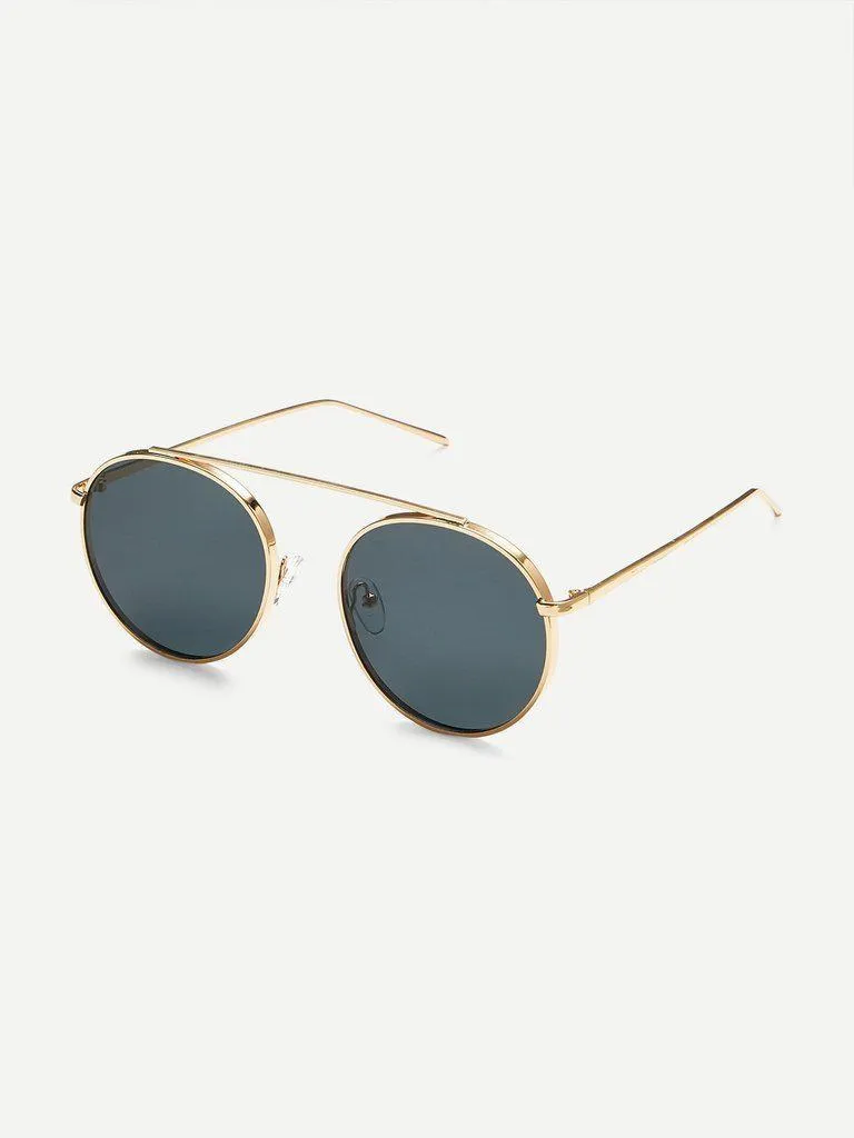 Top Bar Metal Frame Sunglasses