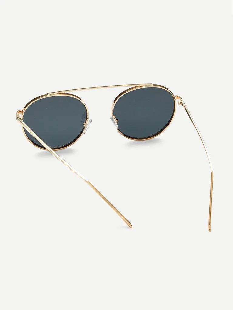 Top Bar Metal Frame Sunglasses