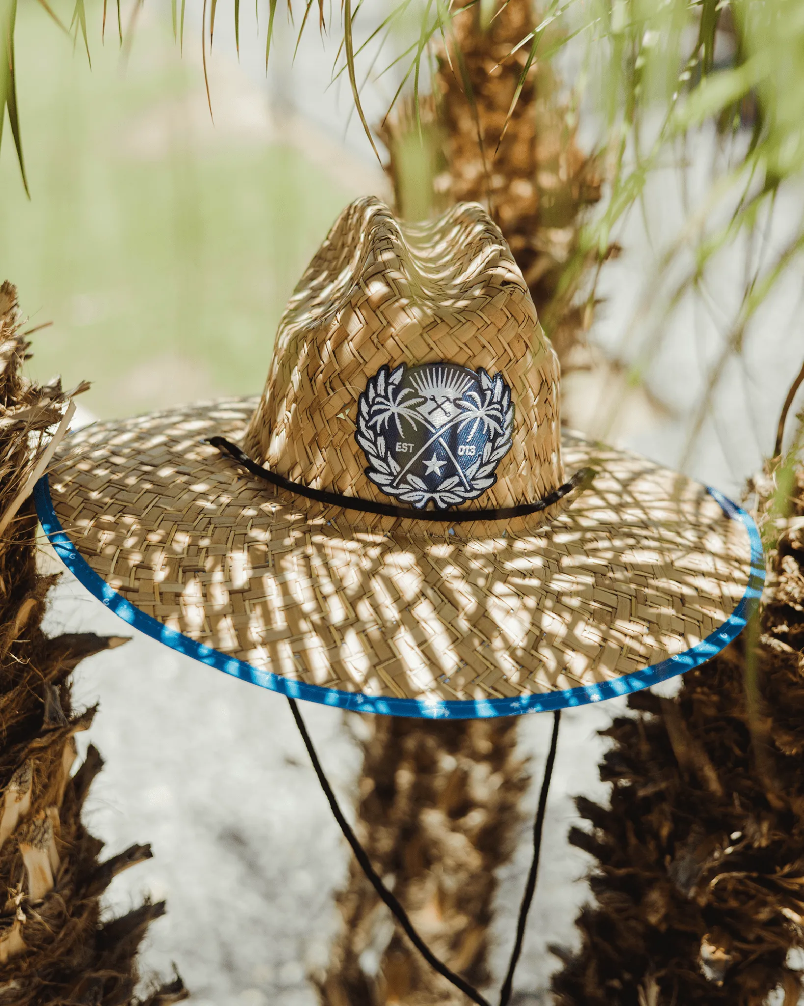 Two Palms Straw Sun Hat